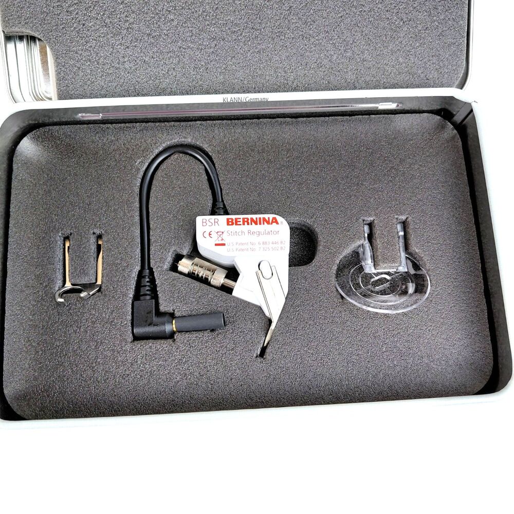 Bernina BSR Stitch Regulator Foot with Tin Instruction Book New - Picture 2 of 8